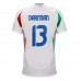 Maillot de foot Italie Matteo Darmian #13 Extérieur vêtements Europe 2024 Manches Courtes